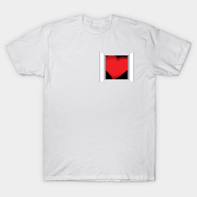 open heart, open mind T-Shirt by capplecng